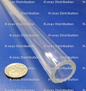 Plastic Extruded Acrylic Tubes .875" OD x .625" ID