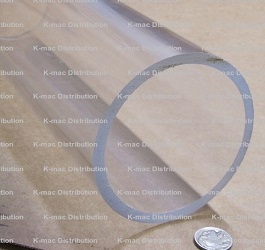Cast Acrylic Tube 4.00 Inch Diameter