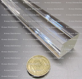 Acrylic Square Bar 1.0 Inch