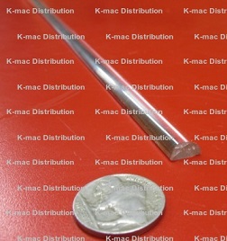  3/8 inch diamter extruded acrylic half rod