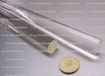 3/4" Diameter Extruded Acrylic Rods