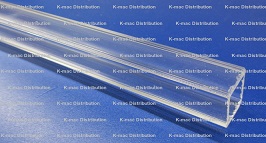 Extruded Square Acrylic Tubes