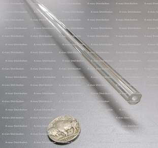 Plastic Extruded Acrylic Tubes .375" OD x .125" ID