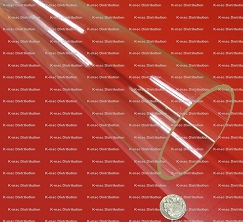 Plastic Extruded Acrylic Tubes 3.25" OD x 3.0" ID 