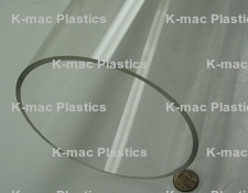 Cast Acrylic Tube 5.0 Inch Diameter