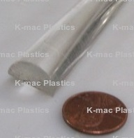 Acrylic Half Rounds